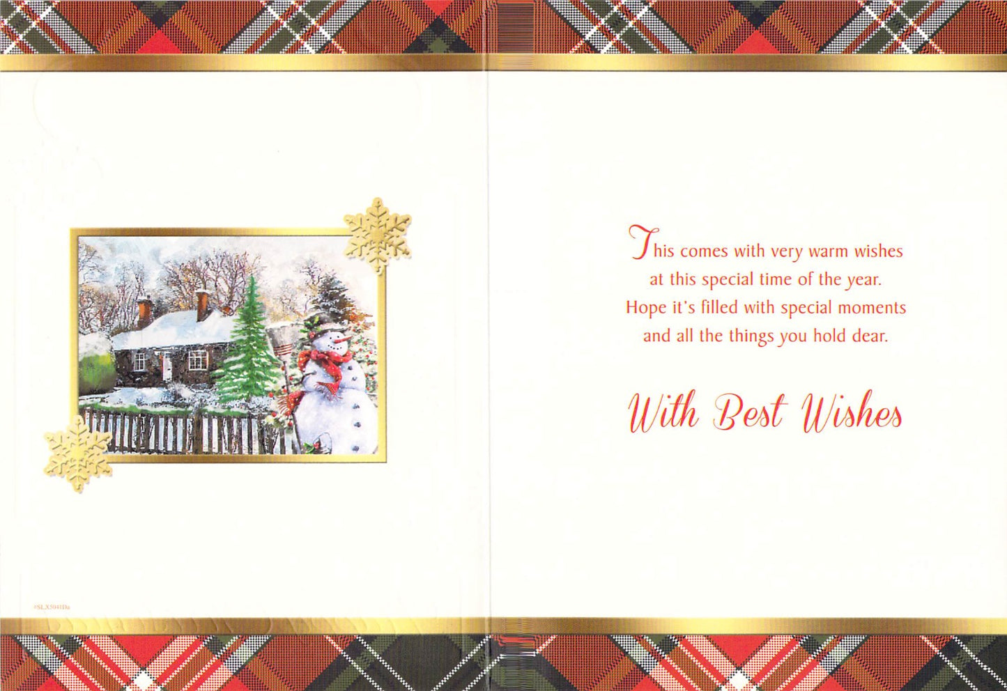 Brother - Christmas - Snow House - Greeting Card