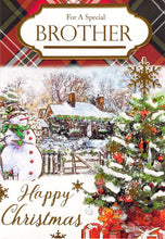 Load image into Gallery viewer, Brother - Christmas - Snow House - Greeting Card
