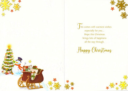 All The Family - Christmas - Sleigh - Greeting Card