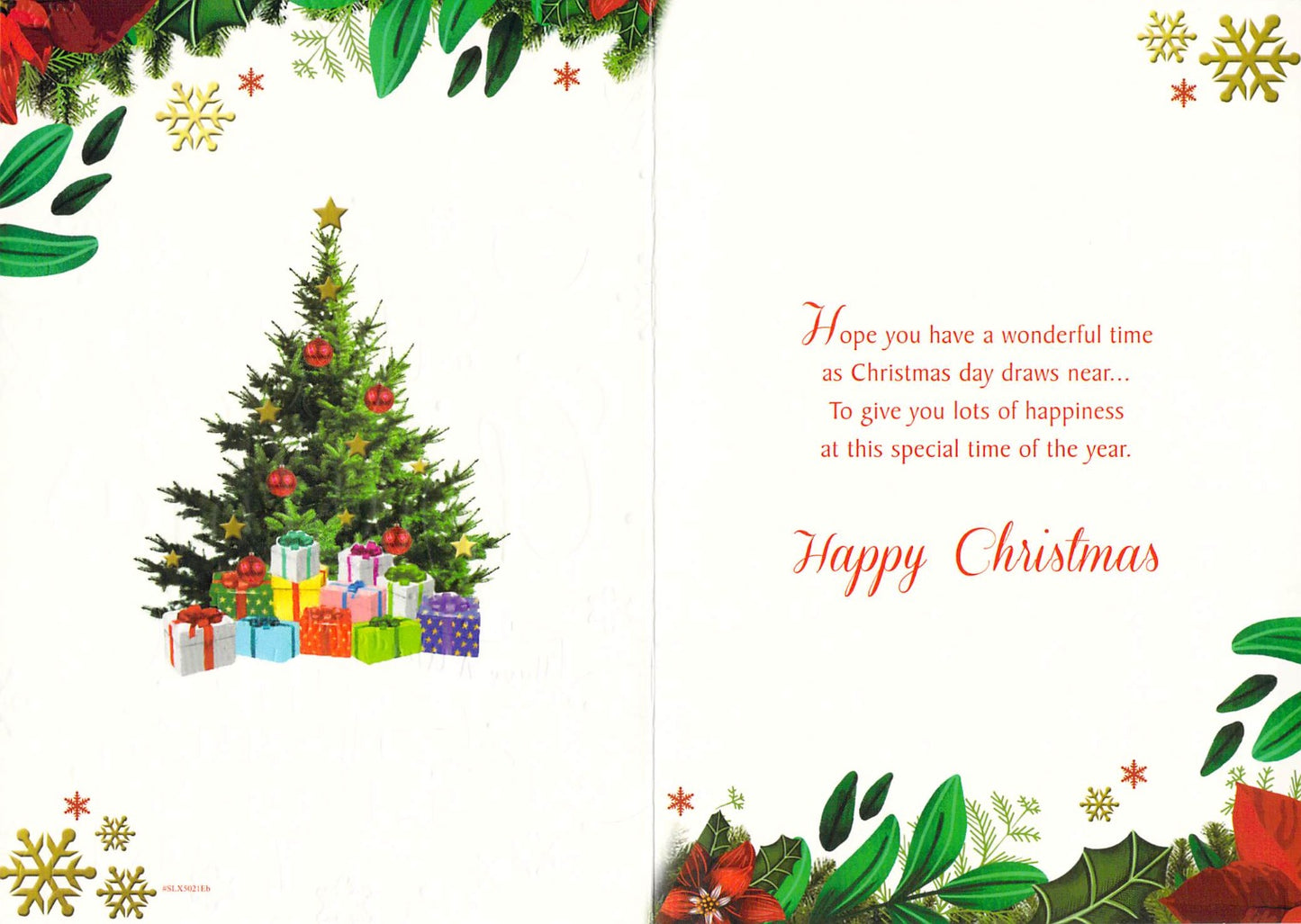 Grandson And Wife - Christmas - Greeting Card