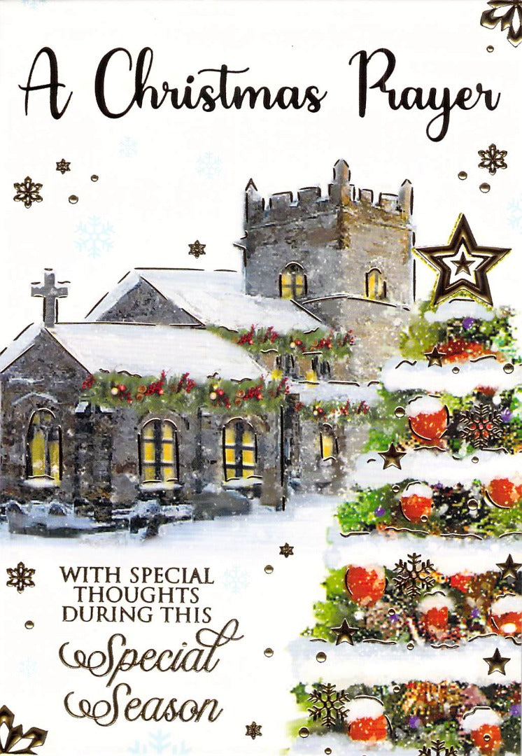 A Christmas Prayer - Christmas - Greeting Card