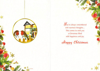 Auntie And Uncle - Christmas - Greeting Card