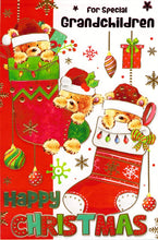 Load image into Gallery viewer, Grandchildren - Christmas - Greeting Card
