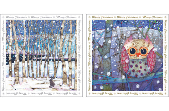 Christmas Greeting Cards - Artist - Multi Pack Of Six